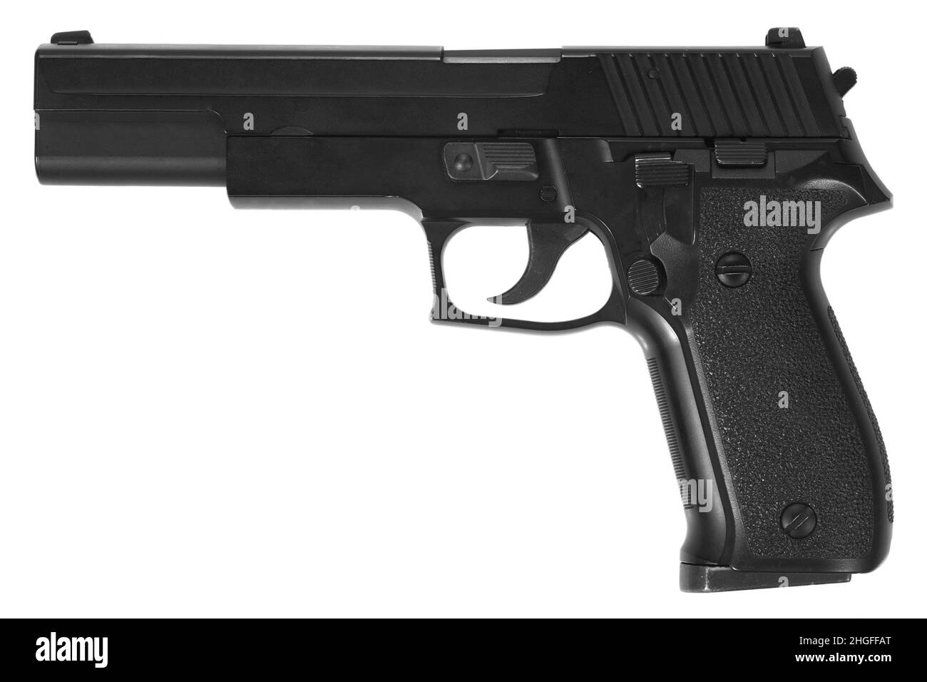 P226 hand gun Banque D'Images