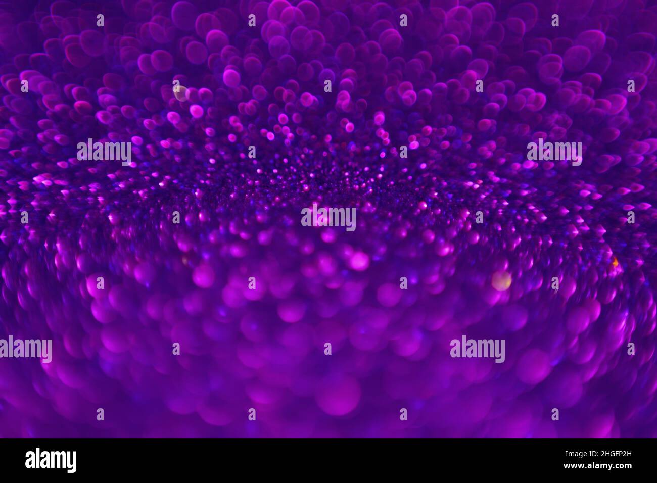 Fond violet bokeh, abstrait avec lumières diffurées. Banque D'Images