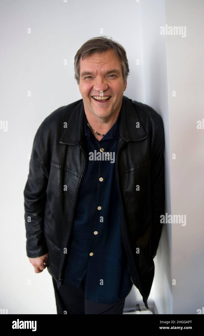 LE chanteur ET acteur AMÉRICAIN Meat Loaf (Marvin Lee Aday) est décédé le 20 janvier 2022, a confirmé son agent.Légende originale: L'ARTISTE AMÉRICAIN Meat Loaf à Stockholm, Suède, le 22 février 2010, faisant la promotion de son nouvel album "Hang cool, Teddy Bear".Photo: Fredrik Sandberg / TT / code10080 Banque D'Images