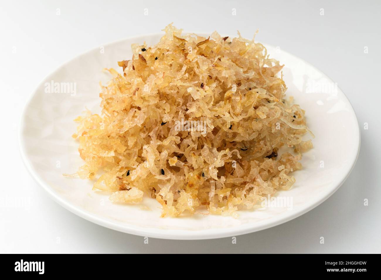 Nouilles de riz sautées aux Calamars