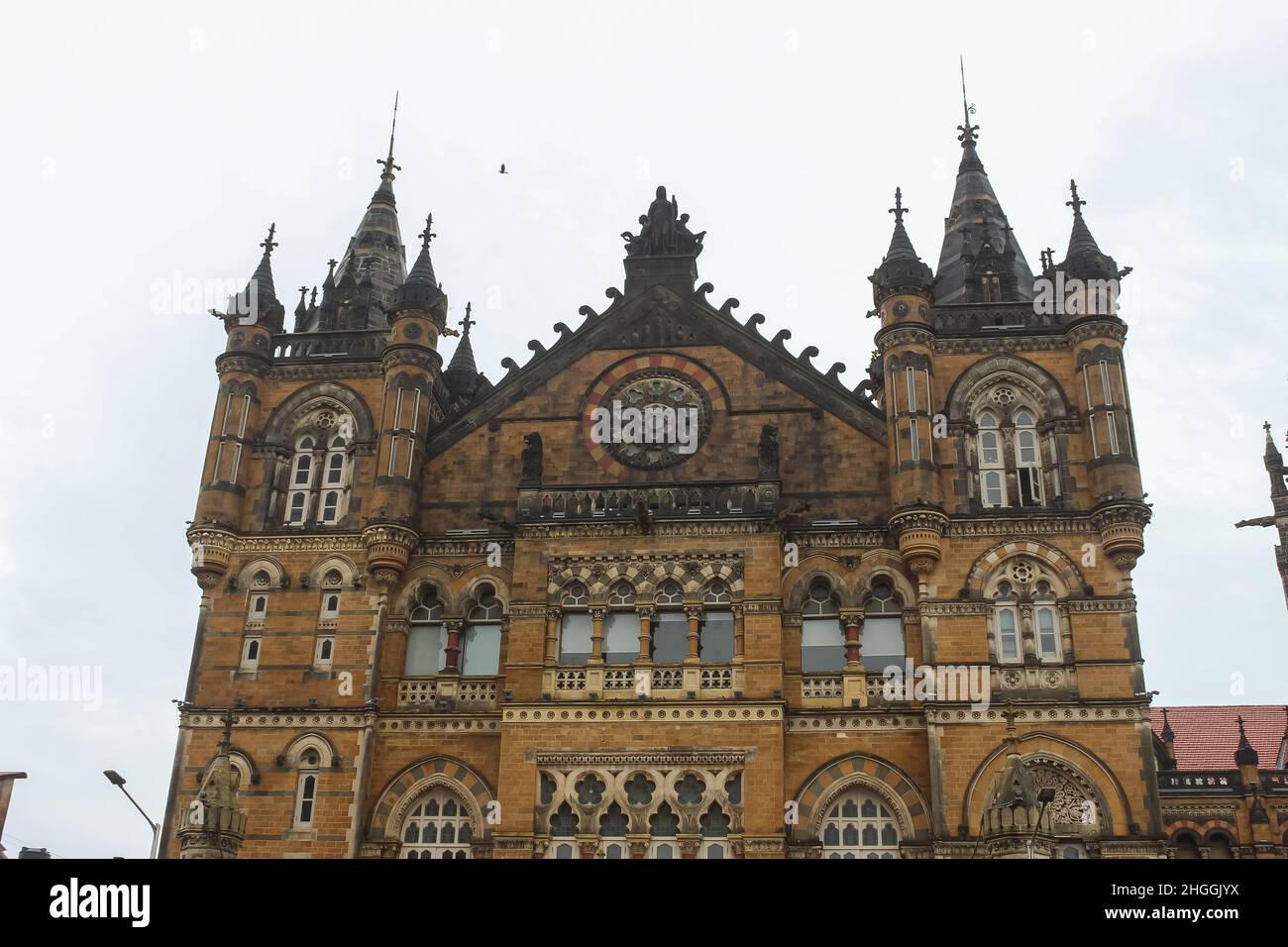 Chattapati Shivaji Maharaj Terminus Mumbai, Maharashtra, Inde. Banque D'Images