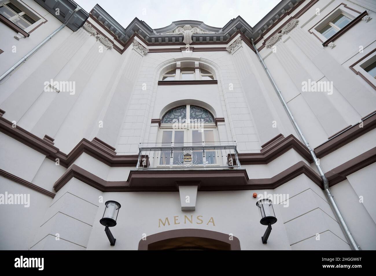 salle à manger de l'Université Georgia Augusta, Allemagne, Basse-Saxe, Goettingen Banque D'Images