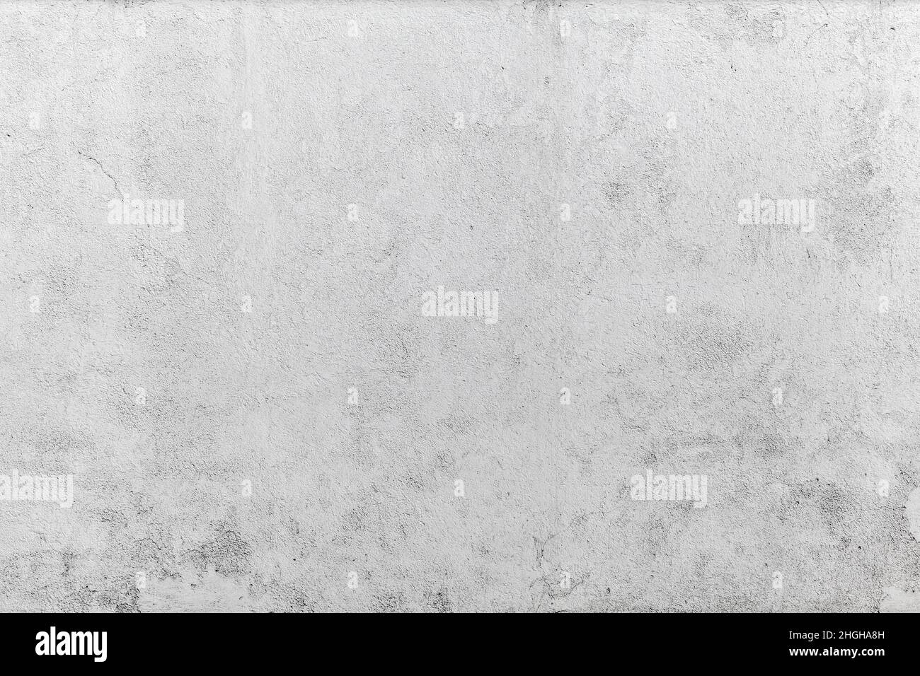 Mur en béton blanc avec plâtrage, texture photo d'arrière-plan plate, gros plan Banque D'Images