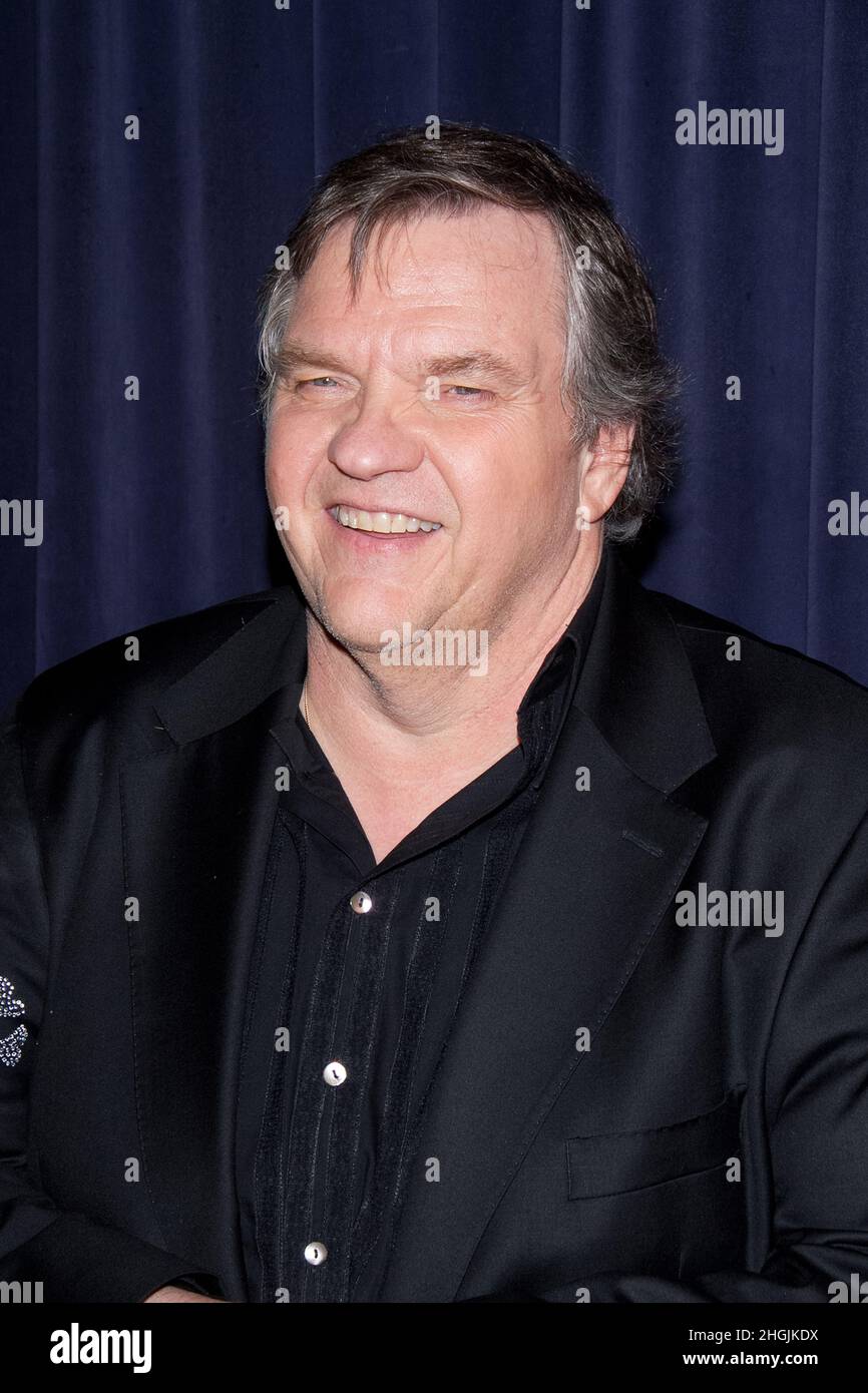 Le musicien/acteur Meat Loaf assiste à une soirée avec 'The Celebrity Apprenticet' au Florence Gould Hall le 26 avril 2011 à New York. Banque D'Images