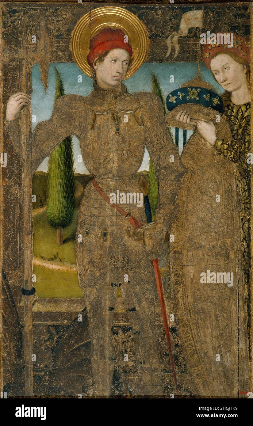Maître de Saint George et de la princesse - Saint George Et la princesse Banque D'Images