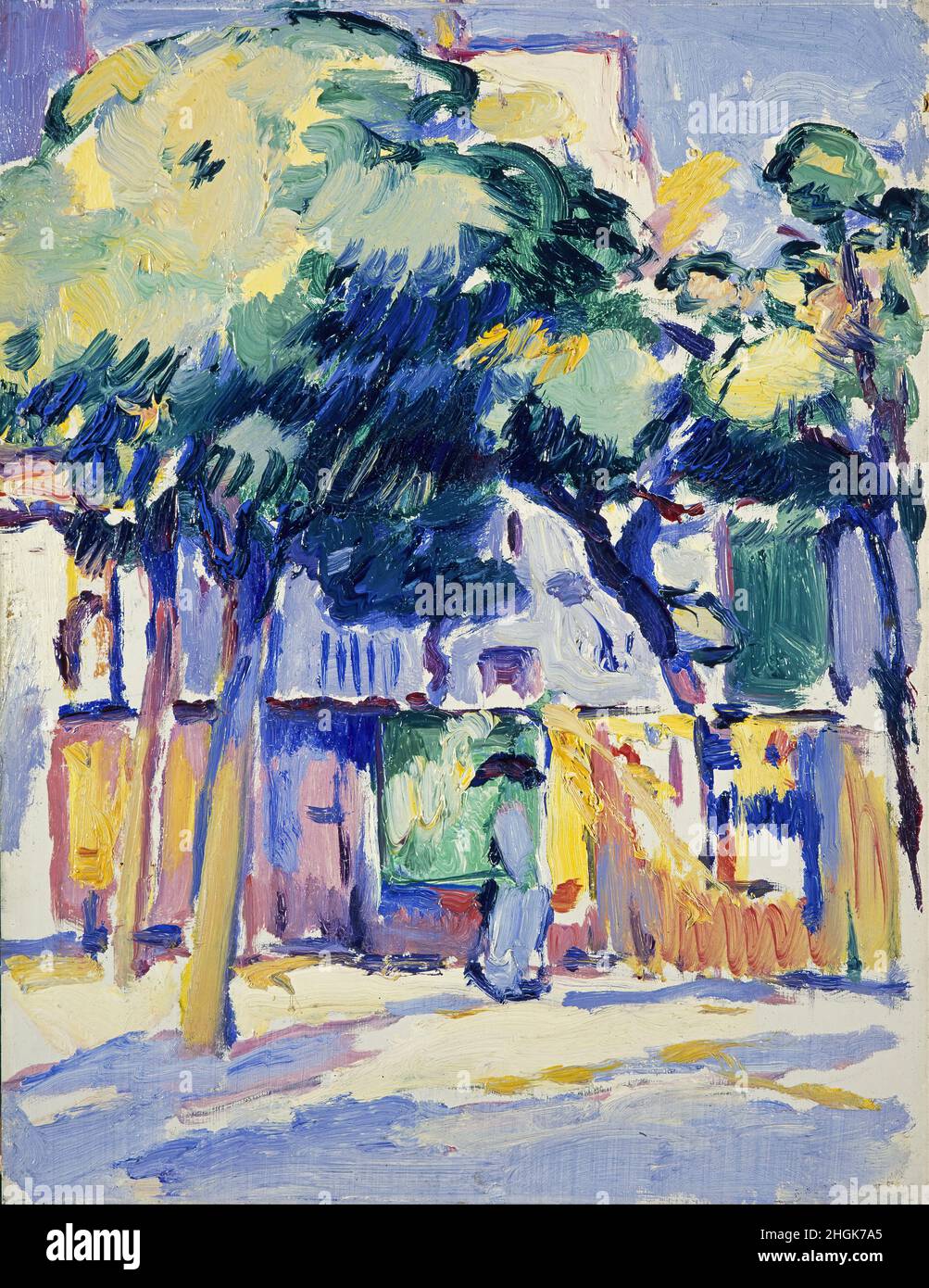 Samuel John Peploe - Veules-les-Roses Banque D'Images