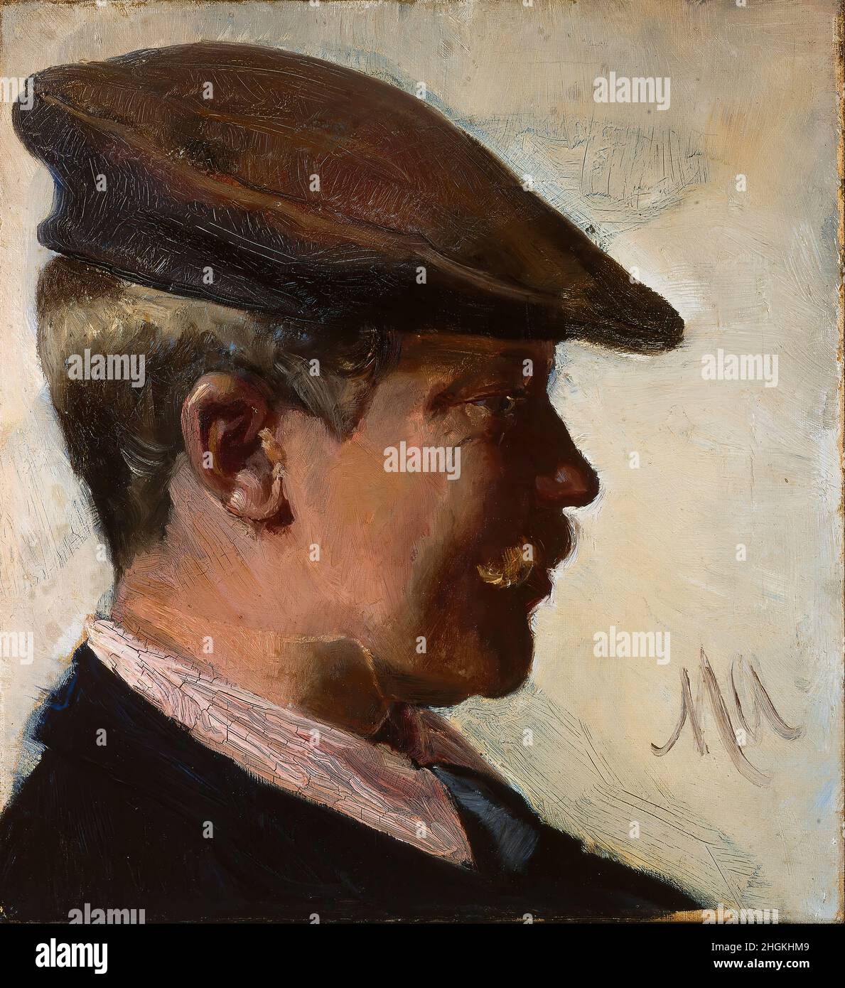 Michael Ancher - Jacob Sømme Banque D'Images