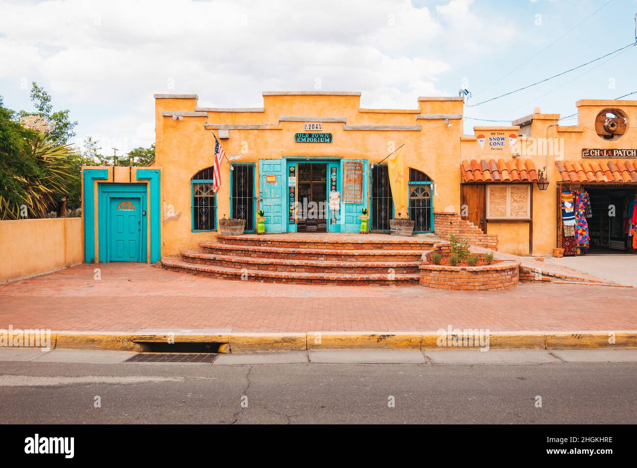 L'Emporium de la vieille ville d'Albuquerque, Nouveau-Mexique Banque D'Images