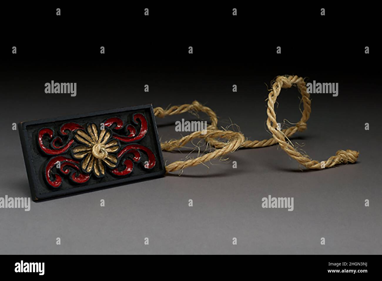 Appareil Kamal utilisé comme appareil de navigation céleste qui détermine la latitude. Banque D'Images