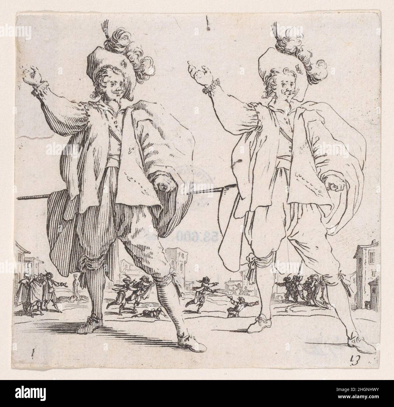 L'officier locataire fils Épée Horizontale (l'officier tenant son épée ...