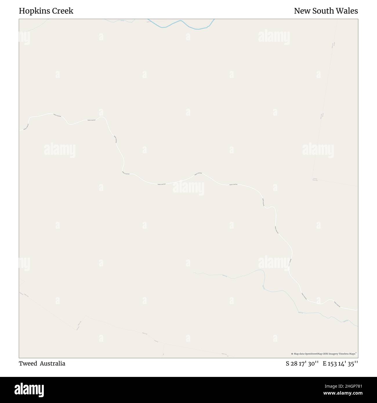 Hopkins Creek, Tweed, Australie, Nouvelle-Galles du Sud, S 28 17' 30'', E 153 14' 35'', carte, Timeless Map publié en 2021.Les voyageurs, les explorateurs et les aventuriers comme Florence Nightingale, David Livingstone, Ernest Shackleton, Lewis et Clark et Sherlock Holmes se sont appuyés sur des cartes pour planifier leurs voyages dans les coins les plus reculés du monde. Timeless Maps dresse la carte de la plupart des sites du monde, montrant ainsi la réalisation de grands rêves Banque D'Images