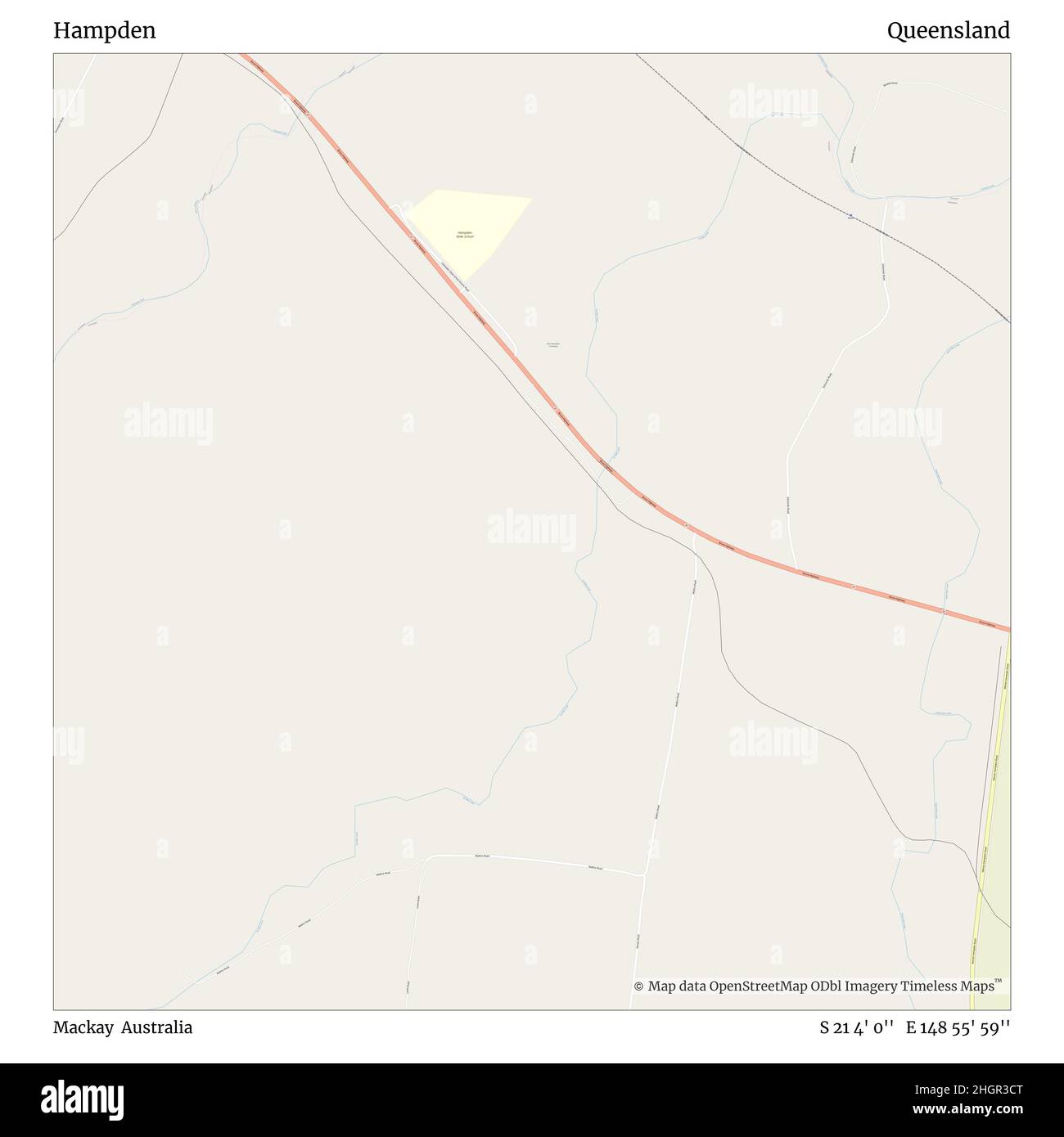 Hampden, Mackay, Australie, Queensland, S 21 4' 0'', E 148 55' 59'', carte, carte intemporelle publiée en 2021.Les voyageurs, les explorateurs et les aventuriers comme Florence Nightingale, David Livingstone, Ernest Shackleton, Lewis et Clark et Sherlock Holmes se sont appuyés sur des cartes pour planifier leurs voyages dans les coins les plus reculés du monde. Timeless Maps dresse la carte de la plupart des sites du monde, montrant ainsi la réalisation de grands rêves Banque D'Images