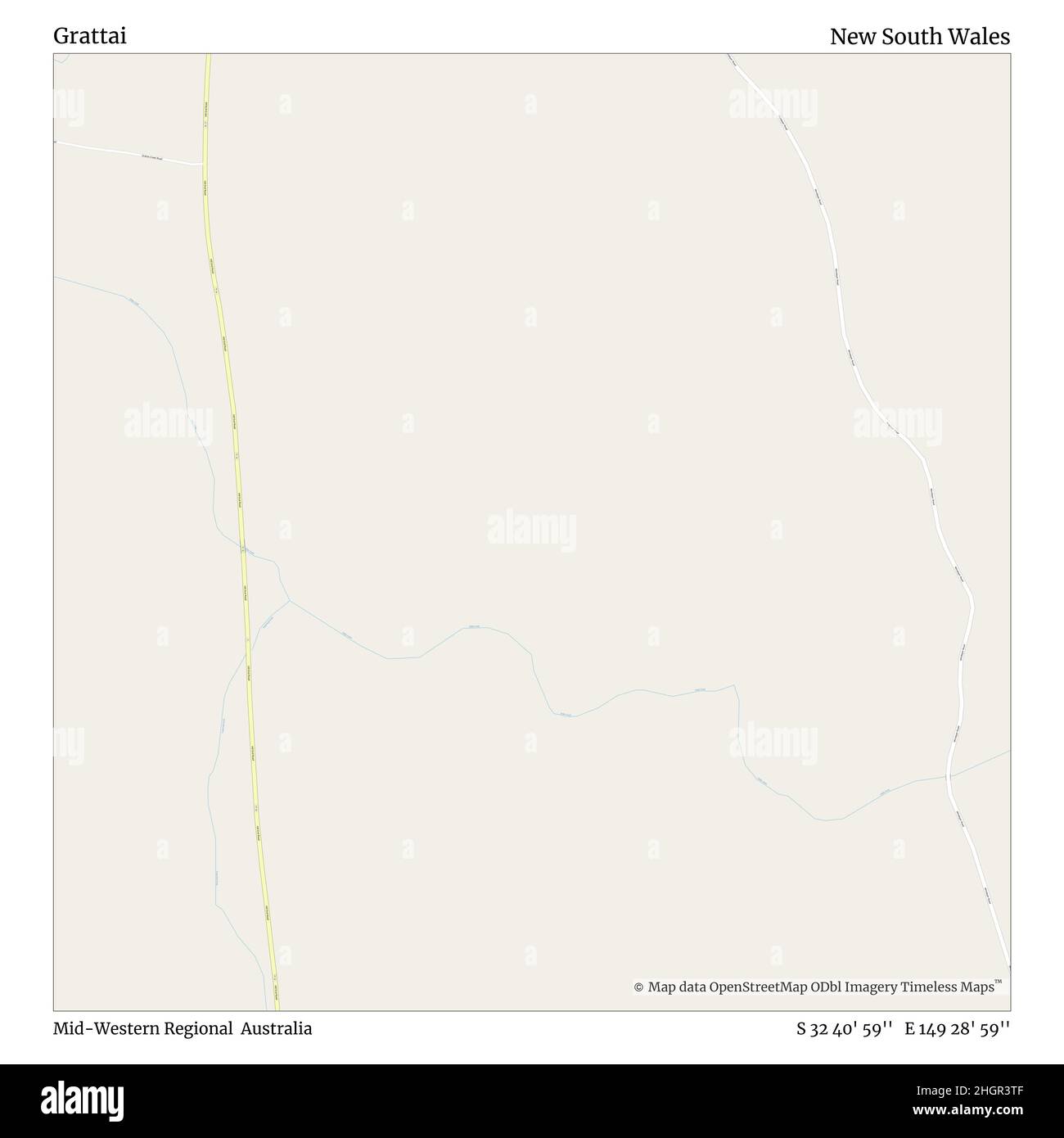 Grattai, Mid-Western Regional, Australie, Nouvelle-Galles du Sud, S 32 40' 59'', E 149 28' 59'', carte, Timeless Map publié en 2021.Les voyageurs, les explorateurs et les aventuriers comme Florence Nightingale, David Livingstone, Ernest Shackleton, Lewis et Clark et Sherlock Holmes se sont appuyés sur des cartes pour planifier leurs voyages dans les coins les plus reculés du monde. Timeless Maps dresse la carte de la plupart des sites du monde, montrant ainsi la réalisation de grands rêves Banque D'Images