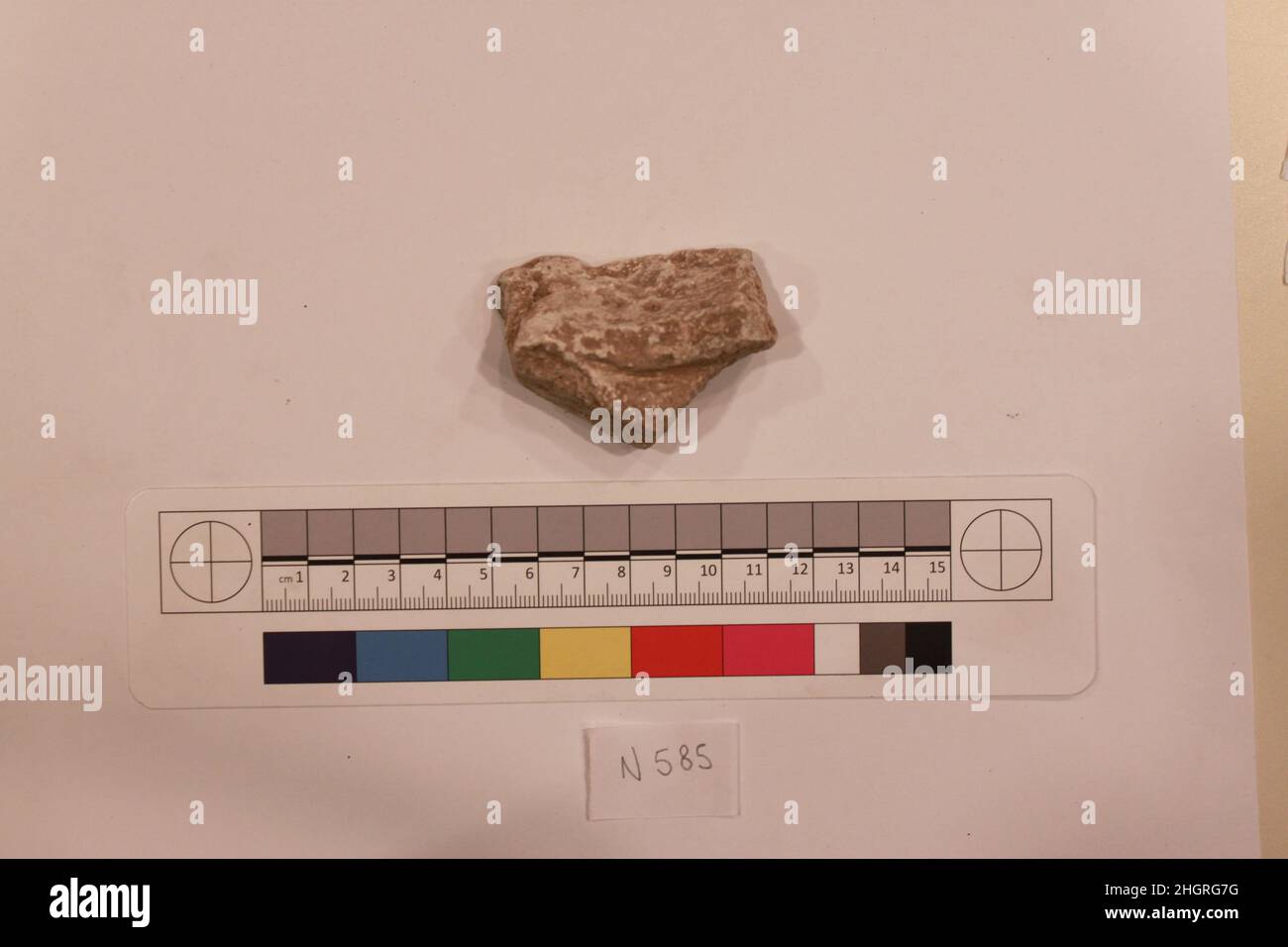 Fragment de stuc probablement 8th–12th siècle.Fragment de stuc 741952 Banque D'Images