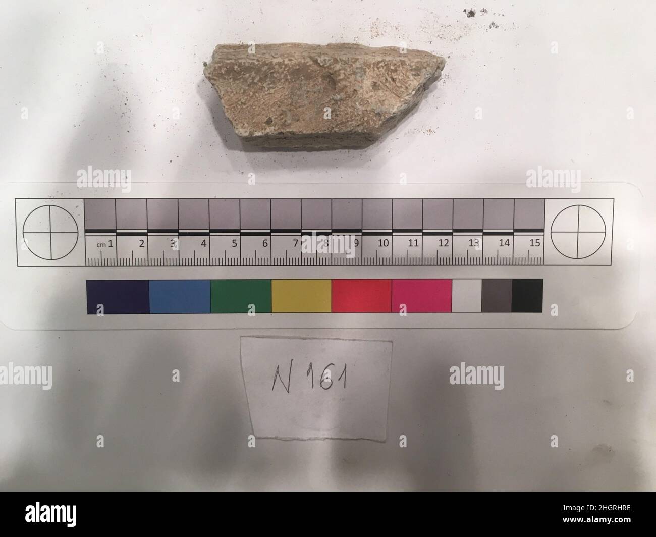 Fragment de stuc probablement 8th–12th siècle.Fragment de stuc. Probablement 8th–12th siècle.Stuc; sculpté, peint.Excavé en Iran, Nishapur.Stuc Banque D'Images