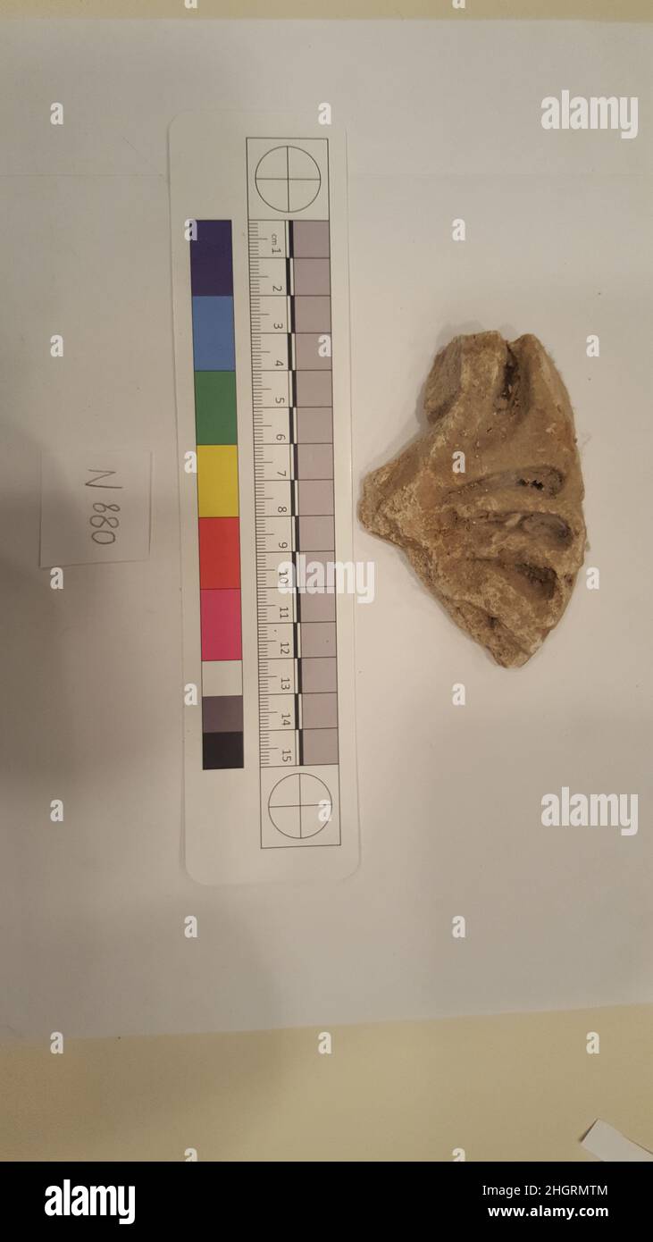 Fragment de stuc probablement 8th–12th siècle.Fragment de stuc 742248 Banque D'Images