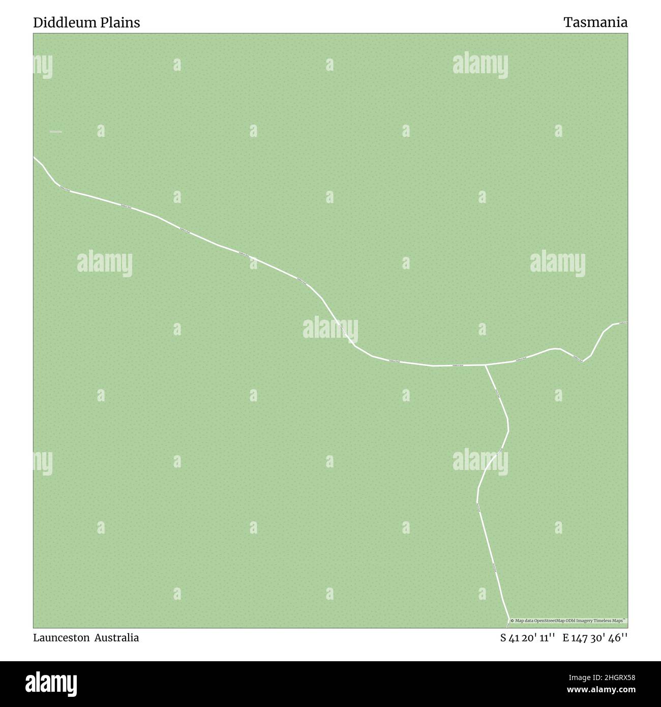 Diddleum Plains, Launceston, Australie, Tasmanie, S 41 20' 11'', E 147 30' 46'', carte, Timeless Map publié en 2021.Les voyageurs, les explorateurs et les aventuriers comme Florence Nightingale, David Livingstone, Ernest Shackleton, Lewis et Clark et Sherlock Holmes se sont appuyés sur des cartes pour planifier leurs voyages dans les coins les plus reculés du monde. Timeless Maps dresse la carte de la plupart des sites du monde, montrant ainsi la réalisation de grands rêves Banque D'Images