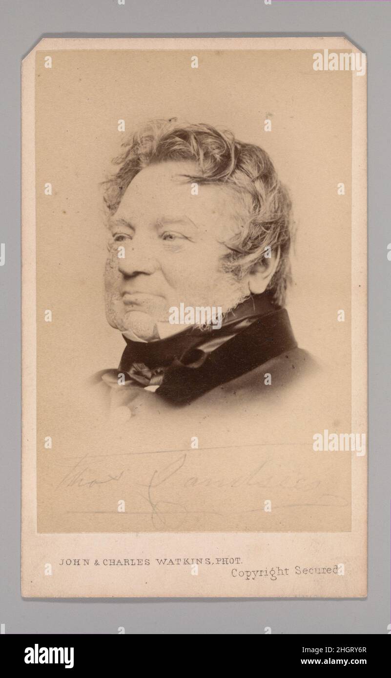 [Thomas Landseer] 1860s John et Charles Watkins British.[Thomas Landseer].1860s.Imprimé argent en couleur albumine.Photographies Banque D'Images