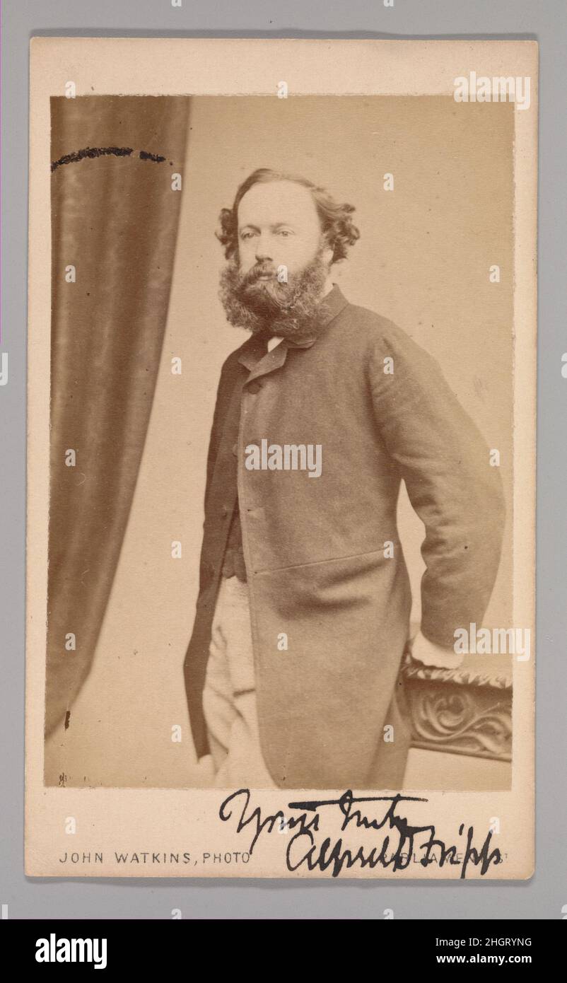 [Alfred Downing Fripp] 1860s John et Charles Watkins British.[Alfred Downing Fripp].1860s.Imprimé argent en couleur albumine.Photographies Banque D'Images