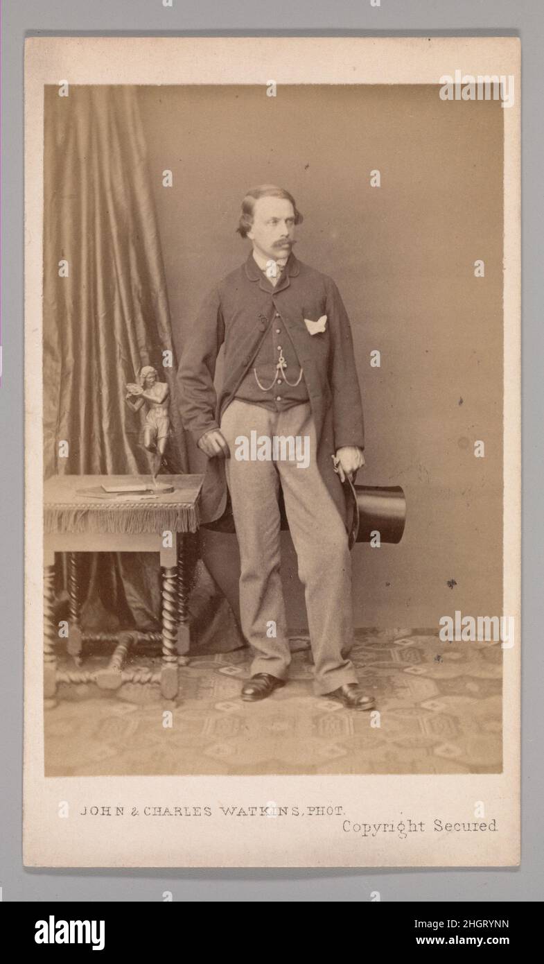 [Samuel Philips Jackson] 1860s John et Charles Watkins British.[Samuel Philips Jackson].1860s.Imprimé argent en couleur albumine.Photographies Banque D'Images