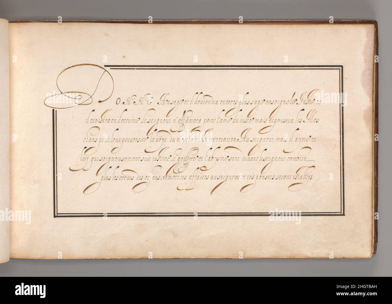 Cursive alphabet francais Banque de photographies et d’images à haute ...