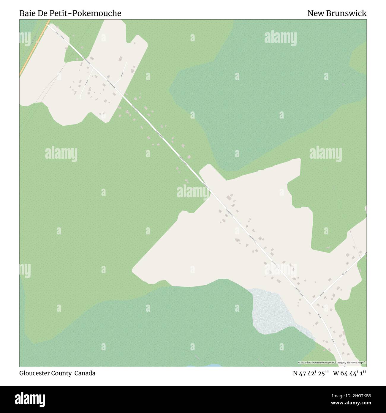 Baie de petitPokemouche, comté de Gloucester, Canada, Nouveau