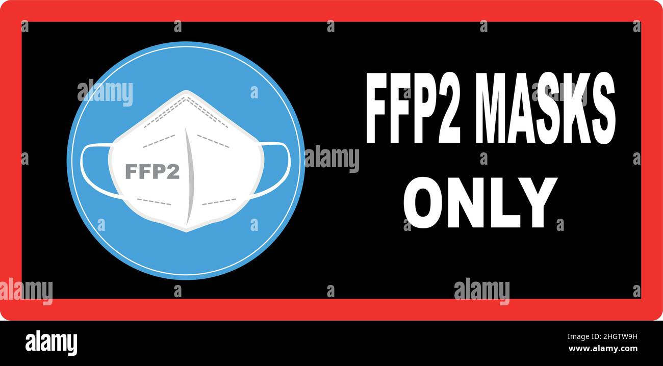 ffp2 masque Illustration de Vecteur