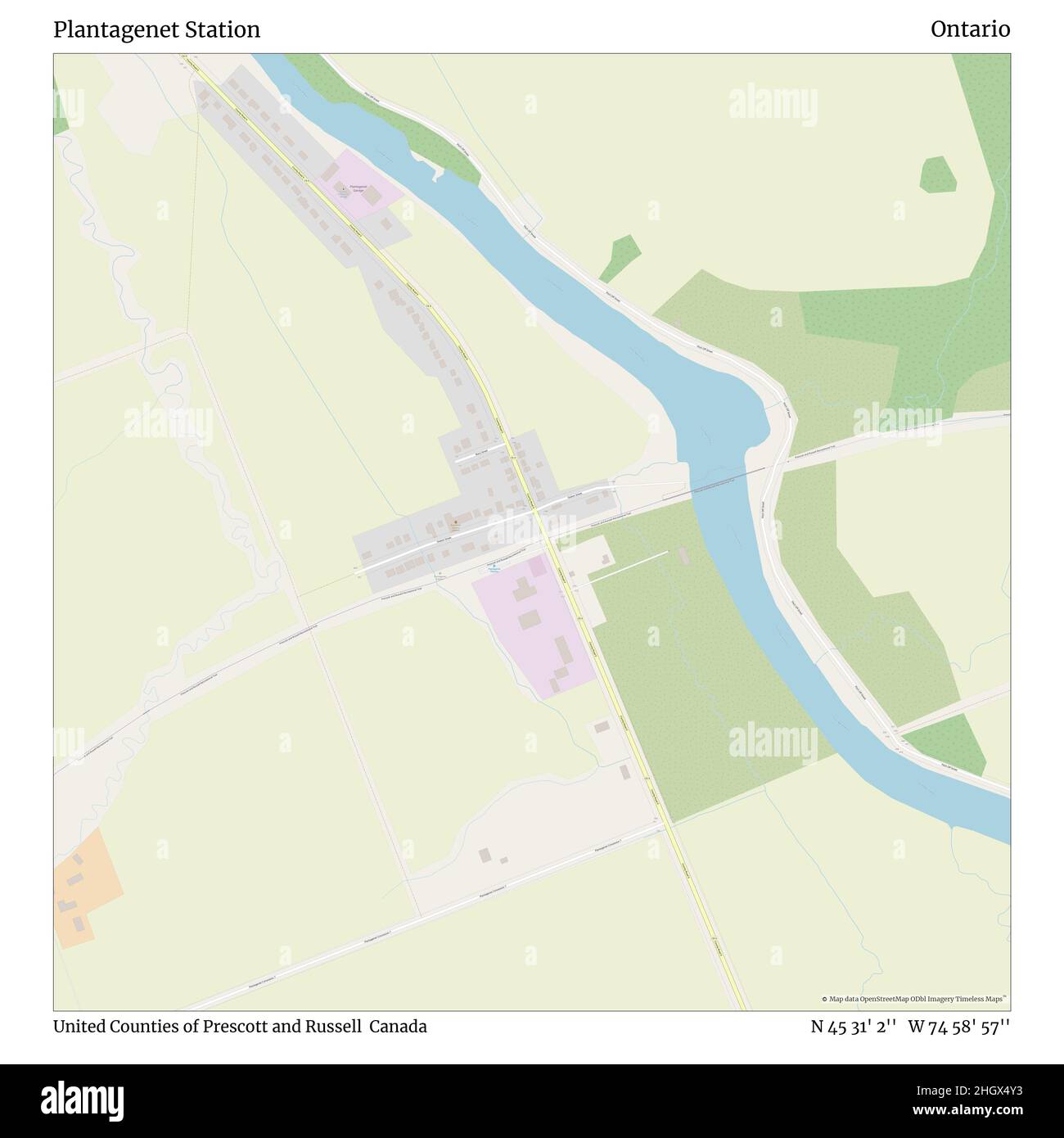 Carte de ontario Banque de photographies et d’images à haute résolution Alamy