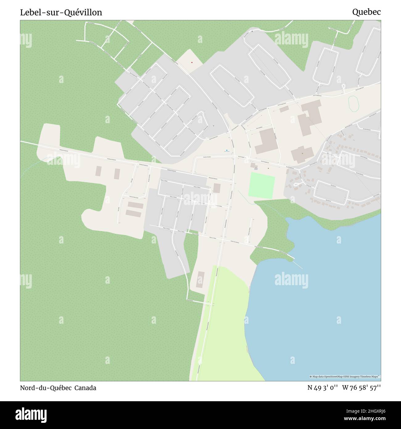 Lebel sur quevillon plan Banque de photographies et d’images à haute