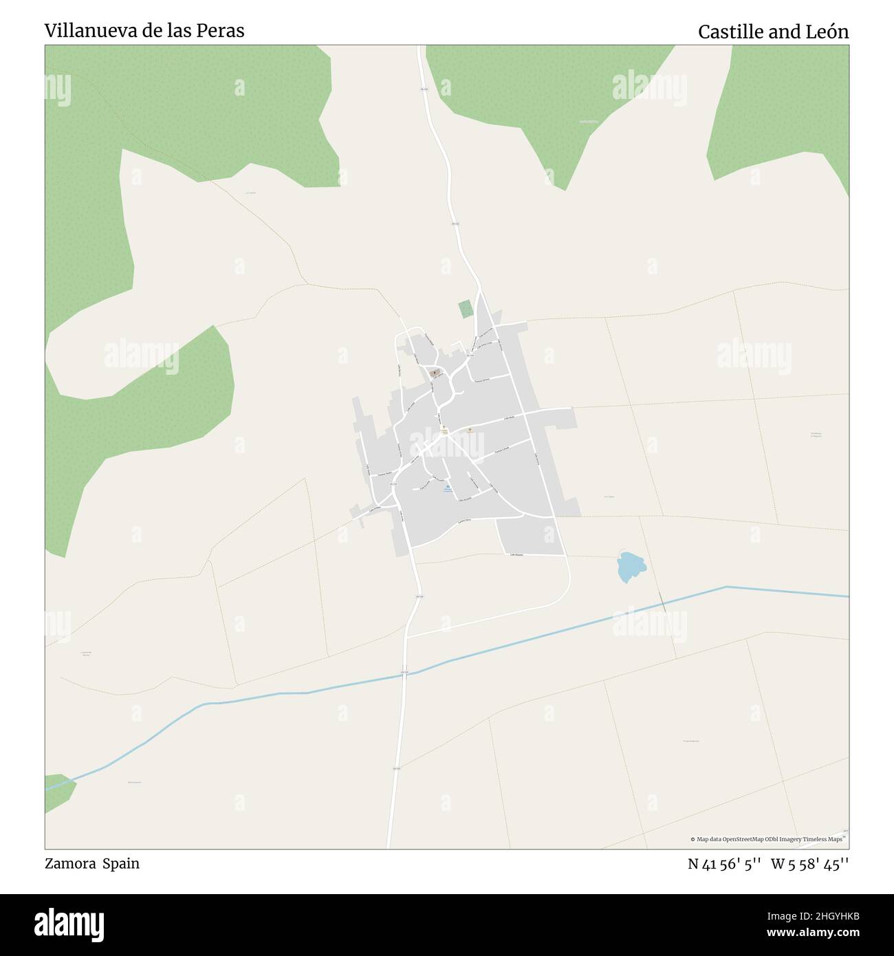 Villanueva de las Peras, Zamora, Espagne, Castille et León, N 41 56' 5'', W 5 58' 45'', carte, Timeless carte publiée en 2021.Les voyageurs, les explorateurs et les aventuriers comme Florence Nightingale, David Livingstone, Ernest Shackleton, Lewis et Clark et Sherlock Holmes se sont appuyés sur des cartes pour planifier leurs voyages dans les coins les plus reculés du monde. Timeless Maps dresse la carte de la plupart des sites du monde, montrant ainsi la réalisation de grands rêves Banque D'Images