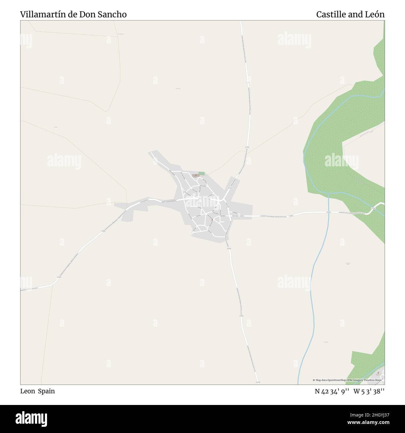 Villamartín de Don Sancho, Leon, Espagne, Castille et León, N 42 34' 9'', W 5 3' 38'', carte, carte intemporelle publiée en 2021.Les voyageurs, les explorateurs et les aventuriers comme Florence Nightingale, David Livingstone, Ernest Shackleton, Lewis et Clark et Sherlock Holmes se sont appuyés sur des cartes pour planifier leurs voyages dans les coins les plus reculés du monde. Timeless Maps dresse la carte de la plupart des sites du monde, montrant ainsi la réalisation de grands rêves Banque D'Images