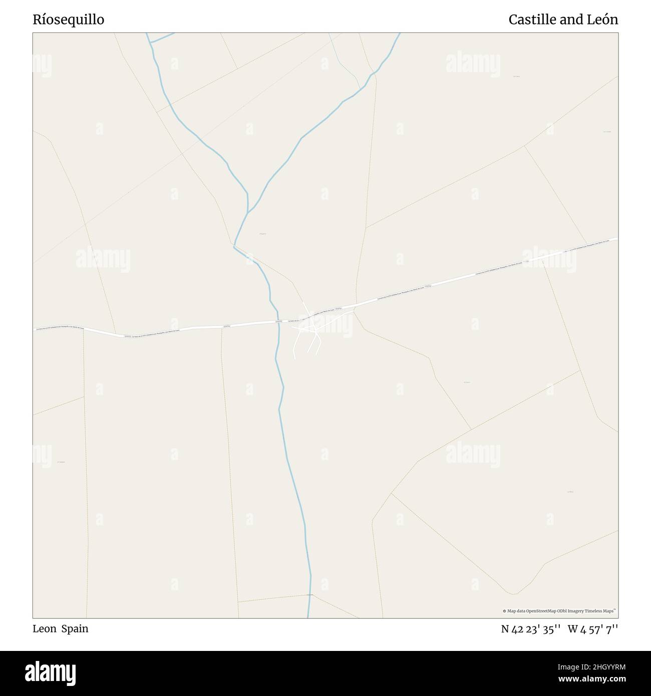 Ríosequillo, Leon, Espagne, Castille et León, N 42 23' 35'', W 4 57' 7'', carte, carte intemporelle publiée en 2021.Les voyageurs, les explorateurs et les aventuriers comme Florence Nightingale, David Livingstone, Ernest Shackleton, Lewis et Clark et Sherlock Holmes se sont appuyés sur des cartes pour planifier leurs voyages dans les coins les plus reculés du monde. Timeless Maps dresse la carte de la plupart des sites du monde, montrant ainsi la réalisation de grands rêves Banque D'Images