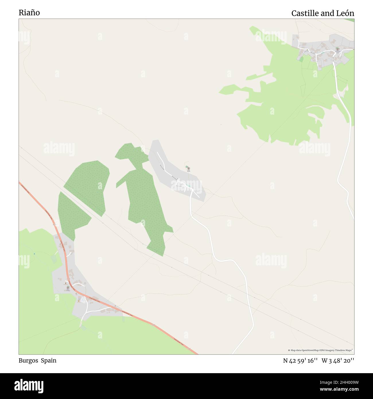 Ou Se Trouve Burgos Sur La Carte Riaño, Burgos, Espagne, Castille et León, N 42 59' 16'', W 3 48' 20'', carte,  carte intemporelle publiée en 2021.Les voyageurs, les explorateurs et les  aventuriers comme Florence Nightingale, David Livingstone, Ernest