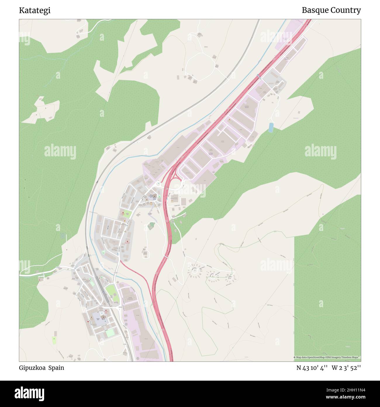 Katategi, Gipuzkoa, Espagne, pays basque, N 43 10' 4'', W 2 3' 52'', carte, carte intemporelle publiée en 2021.Les voyageurs, les explorateurs et les aventuriers comme Florence Nightingale, David Livingstone, Ernest Shackleton, Lewis et Clark et Sherlock Holmes se sont appuyés sur des cartes pour planifier leurs voyages dans les coins les plus reculés du monde. Timeless Maps dresse la carte de la plupart des sites du monde, montrant ainsi la réalisation de grands rêves Banque D'Images