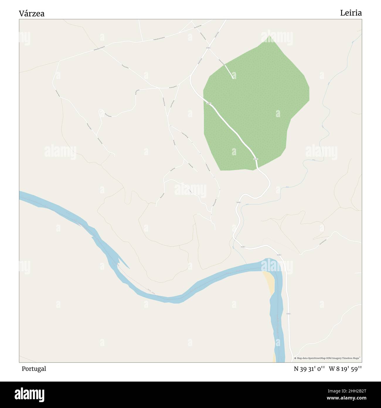 Várzea, Portugal, Leiria, N 39 31' 0'', W 8 19' 59'', carte, carte intemporelle publiée en 2021.Les voyageurs, les explorateurs et les aventuriers comme Florence Nightingale, David Livingstone, Ernest Shackleton, Lewis et Clark et Sherlock Holmes se sont appuyés sur des cartes pour planifier leurs voyages dans les coins les plus reculés du monde. Timeless Maps dresse la carte de la plupart des sites du monde, montrant ainsi la réalisation de grands rêves Banque D'Images