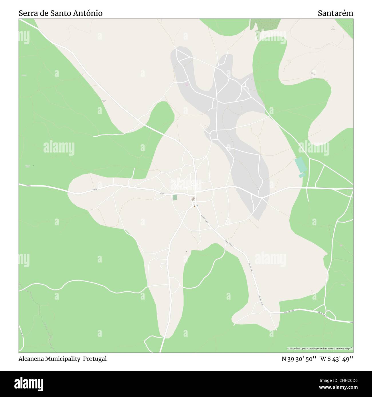 Serra de Santo António, municipalité d'Alcanena, Portugal, Santarém, N 39 30' 50'', W 8 43' 49'', carte, carte intemporelle publiée en 2021.Les voyageurs, les explorateurs et les aventuriers comme Florence Nightingale, David Livingstone, Ernest Shackleton, Lewis et Clark et Sherlock Holmes se sont appuyés sur des cartes pour planifier leurs voyages dans les coins les plus reculés du monde. Timeless Maps dresse la carte de la plupart des sites du monde, montrant ainsi la réalisation de grands rêves Banque D'Images