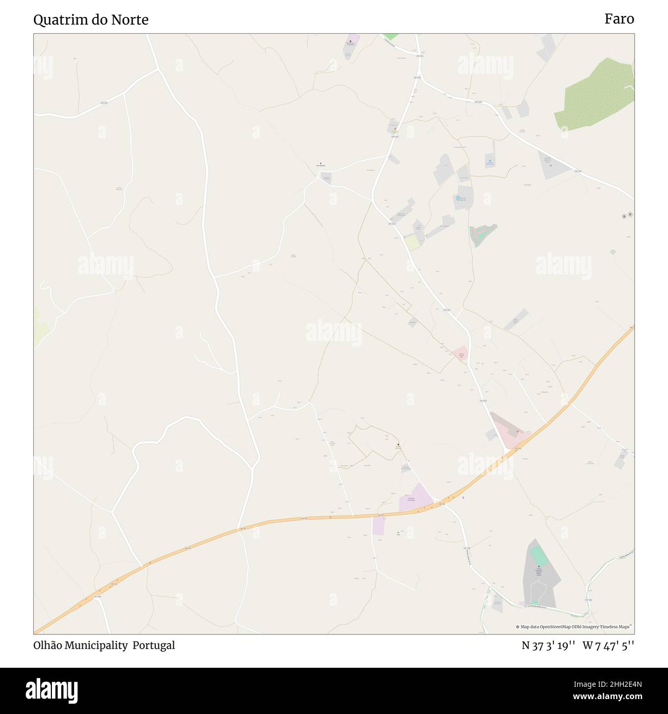 Carte d'olhao portugal Banque de photographies et d’images à haute