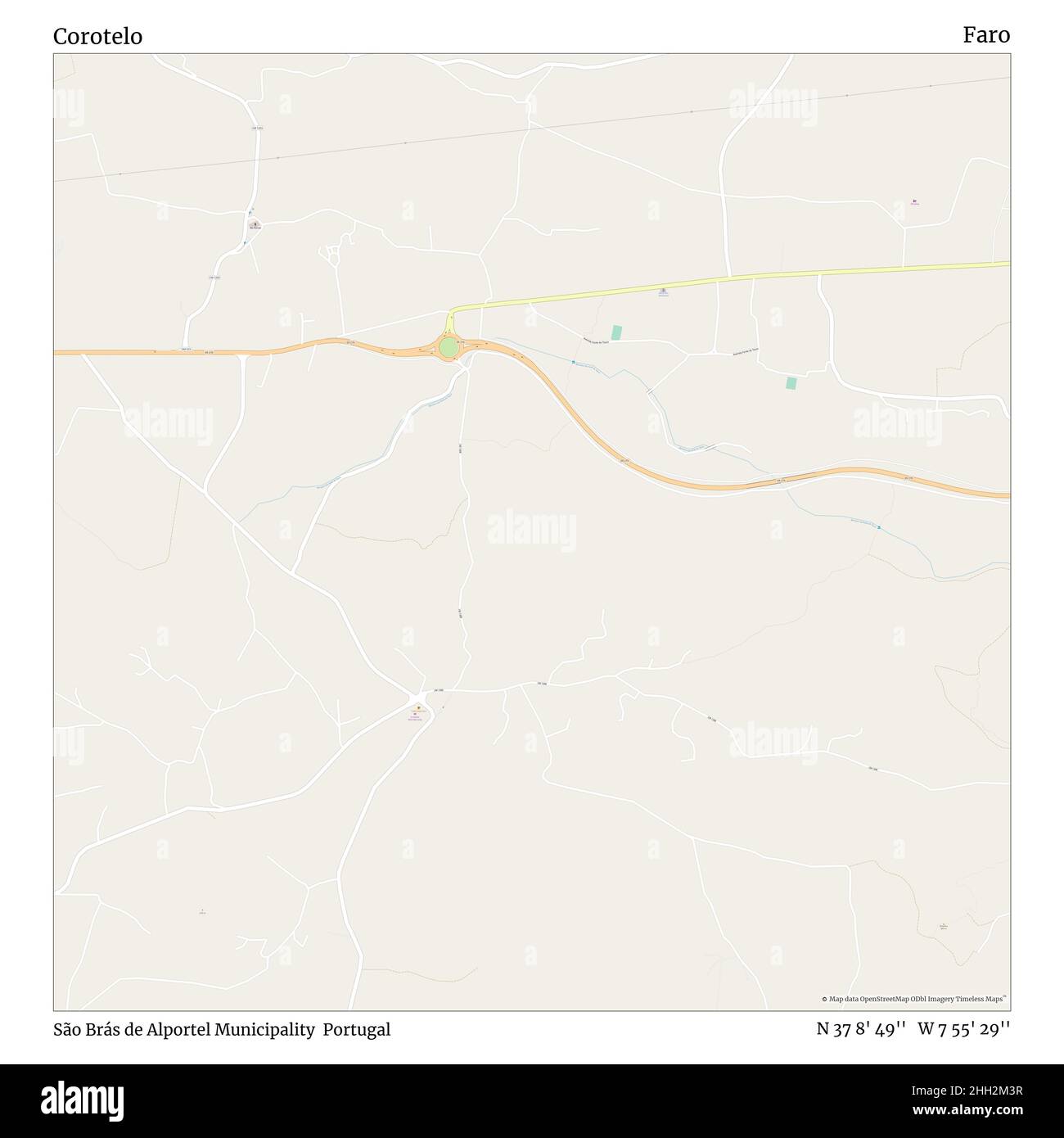 Corotelo, São Brás de Alportel Municipalité, Portugal, Faro, N 37 8' 49'', W 7 55' 29'', carte, Timeless carte publiée en 2021.Les voyageurs, les explorateurs et les aventuriers comme Florence Nightingale, David Livingstone, Ernest Shackleton, Lewis et Clark et Sherlock Holmes se sont appuyés sur des cartes pour planifier leurs voyages dans les coins les plus reculés du monde. Timeless Maps dresse la carte de la plupart des sites du monde, montrant ainsi la réalisation de grands rêves Banque D'Images