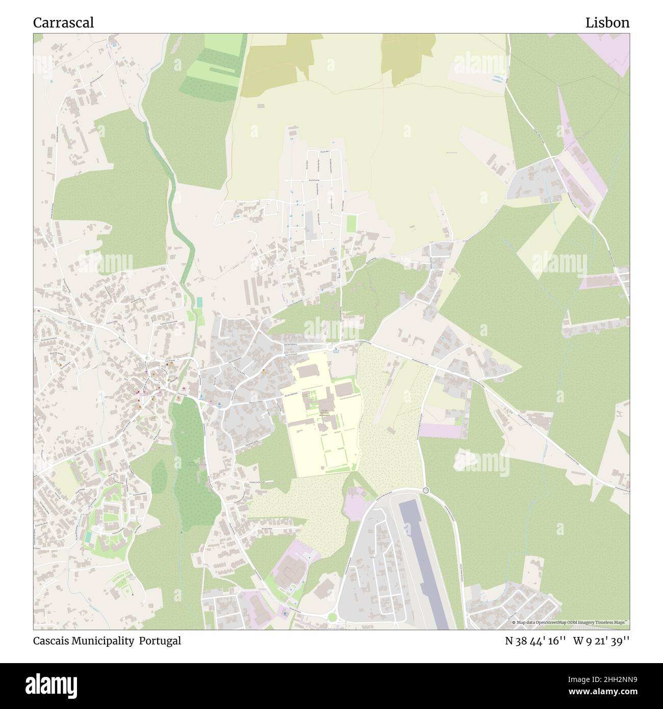 Carrascal, commune de Cascais, Portugal, Lisbonne, N 38 44' 16'', W 9 21' 39'', carte, Timeless carte publiée en 2021.Les voyageurs, les explorateurs et les aventuriers comme Florence Nightingale, David Livingstone, Ernest Shackleton, Lewis et Clark et Sherlock Holmes se sont appuyés sur des cartes pour planifier leurs voyages dans les coins les plus reculés du monde. Timeless Maps dresse la carte de la plupart des sites du monde, montrant ainsi la réalisation de grands rêves Banque D'Images