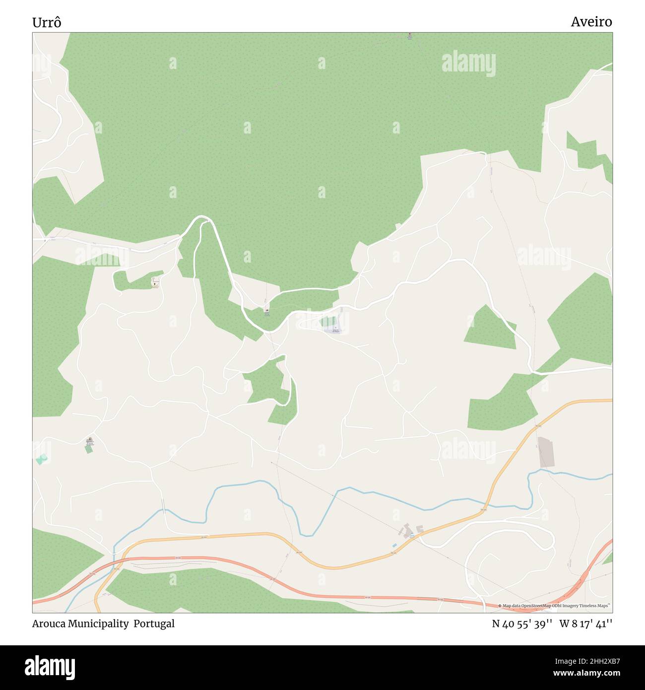 Urrô, Municipalité d'Arouca, Portugal, Aveiro, N 40 55' 39'', W 8 17' 41'', carte, carte intemporelle publiée en 2021.Les voyageurs, les explorateurs et les aventuriers comme Florence Nightingale, David Livingstone, Ernest Shackleton, Lewis et Clark et Sherlock Holmes se sont appuyés sur des cartes pour planifier leurs voyages dans les coins les plus reculés du monde. Timeless Maps dresse la carte de la plupart des sites du monde, montrant ainsi la réalisation de grands rêves Banque D'Images