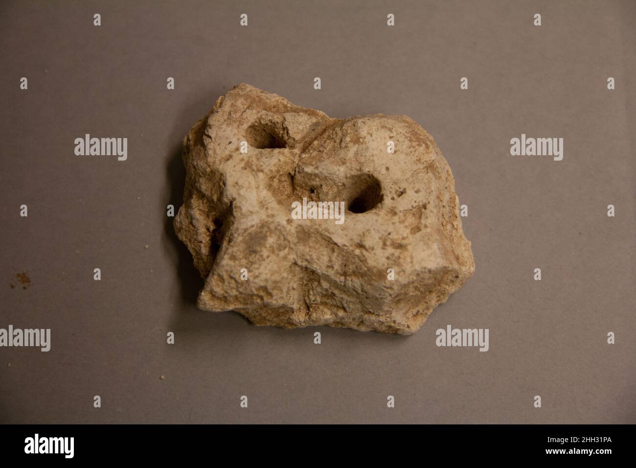 Fragment de stuc probablement 8th–12th siècle.Fragment de stuc. Probablement 8th–12th siècle.Stuc; sculpté.Excavé en Iran, Nishapur.Stuc Banque D'Images