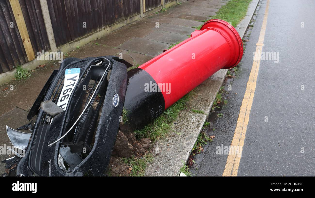 D'abord à la poste Banque D'Images