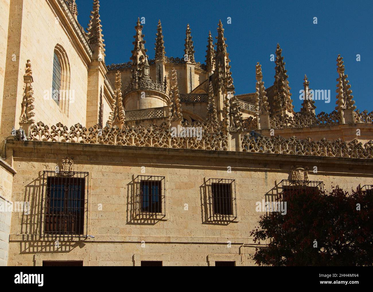 Cathédrale de Ségovie, Castille et Leon, Espagne, Europe Banque D'Images
