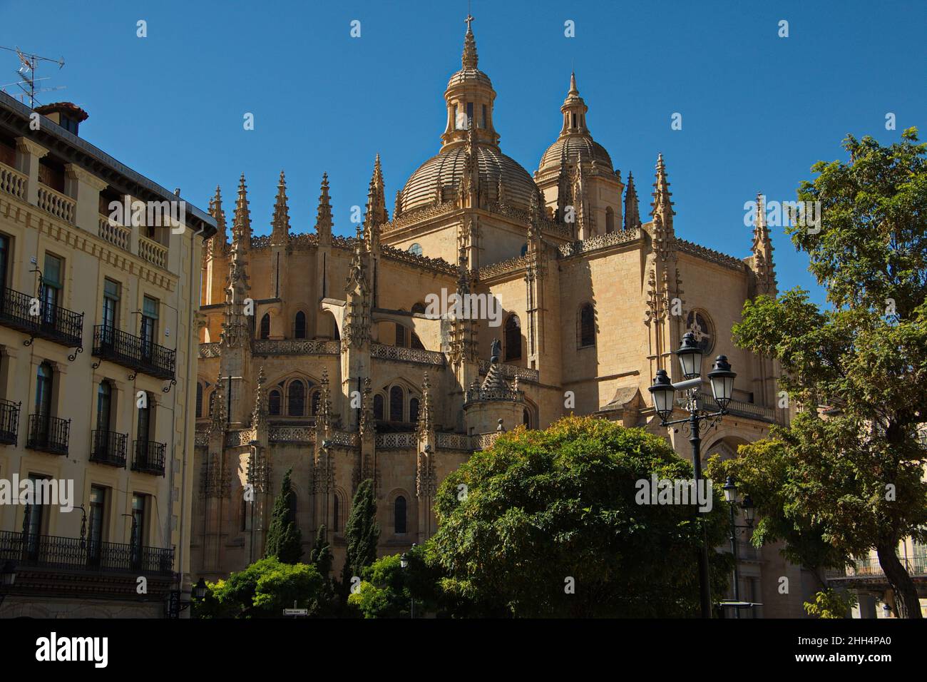 Cathédrale de Ségovie, Castille et Leon, Espagne, Europe Banque D'Images