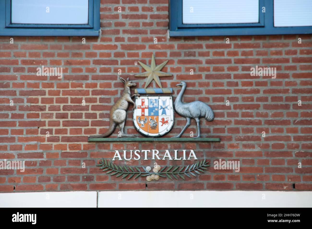 Ambassade d'Australie à la Carnegielaan à la Haye aux pays-Bas Banque D'Images