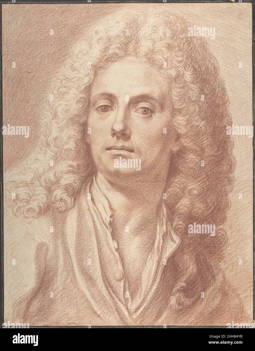 Portrait d'un homme 1666–1724 Benedetto Luti Italien.Portrait d'un homme 340715 Banque D'Images