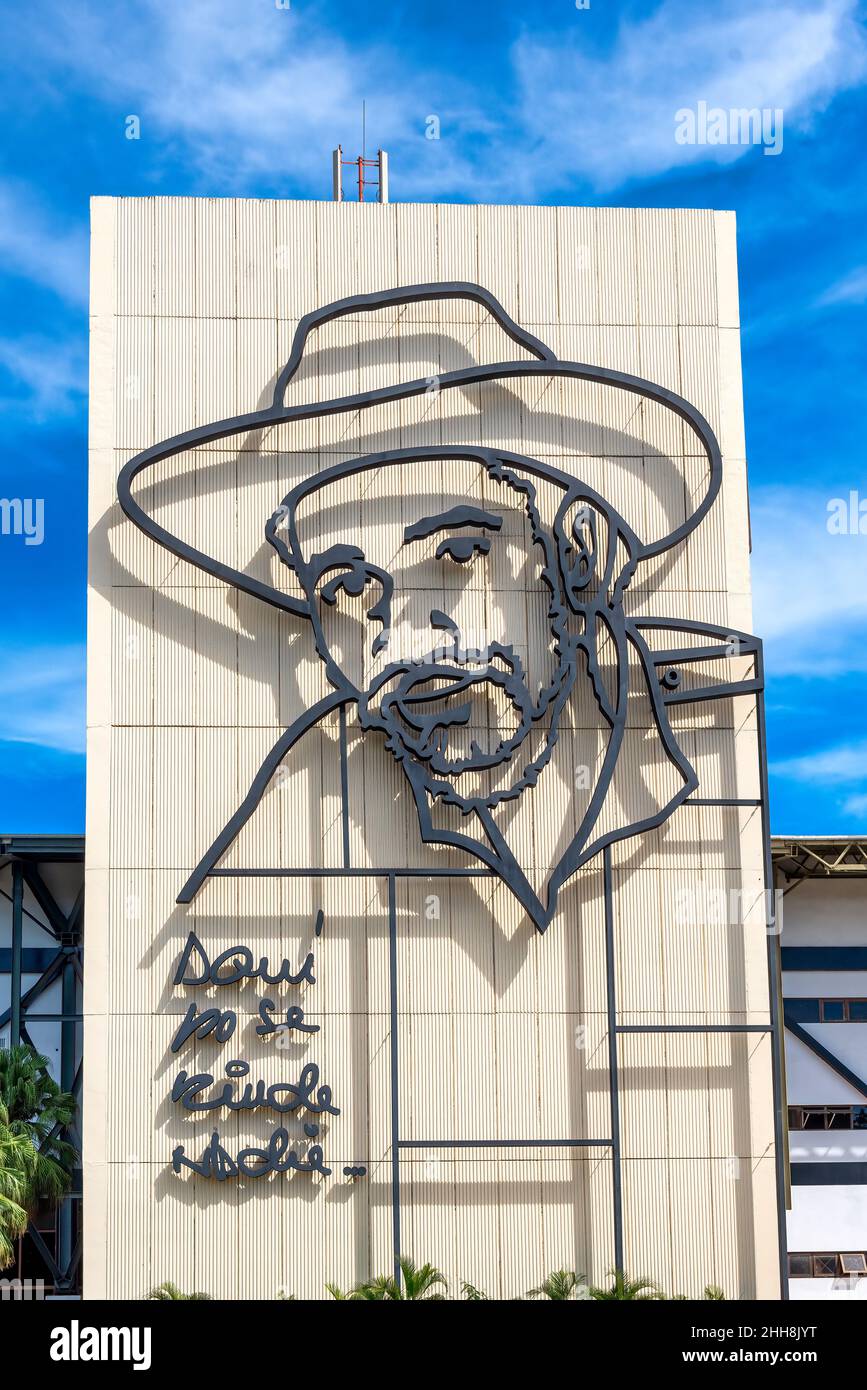 Théâtre Heredia, architecture extérieure, Santiago de Cuba, Cuba Banque D'Images