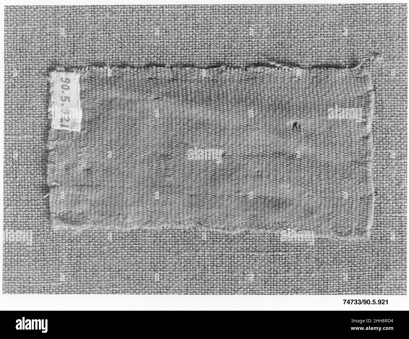 Fragment textile 5th–6th siècle.Fragment textile 444389 Banque D'Images