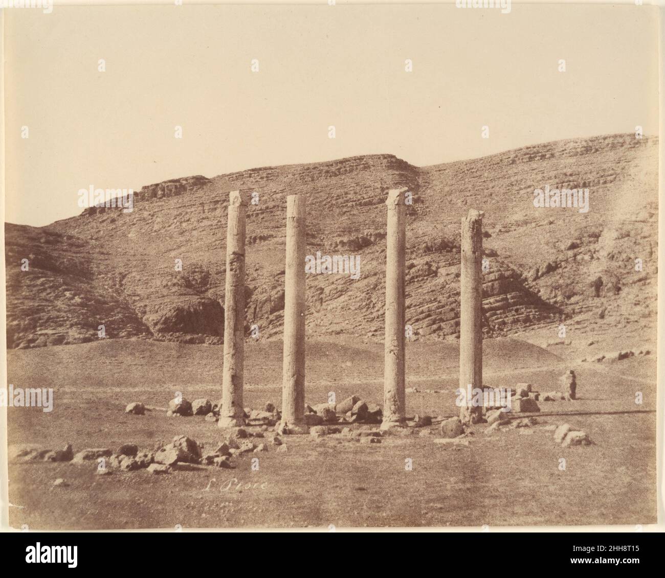 (2) [Persepolis] 1840s–60s Luigi Pesce Italien.(2) [Persepolis] 652153 Banque D'Images