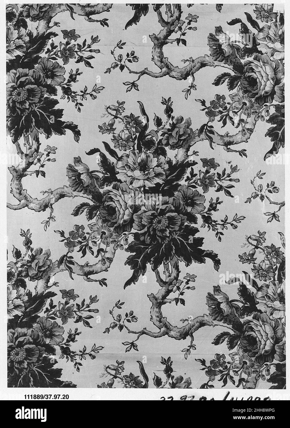 Pièce 1872–86 britannique.Pièce.Britannique.1872–86.Coton.Textiles-imprimés Banque D'Images